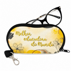 Bolsa em Linho para Óculos